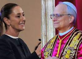 Sheinbaum celebra elección del Papa León XIV y anuncia invitación para visitar México