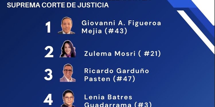 Elecciones Judiciales 2025: Conoce a los Candidatos Mejor Posicionados para la Suprema Corte de Justicia de la Nación