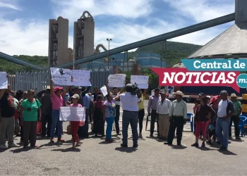 Protestan contra cementera en Morelos por daños ambientales y uso excesivo de agua